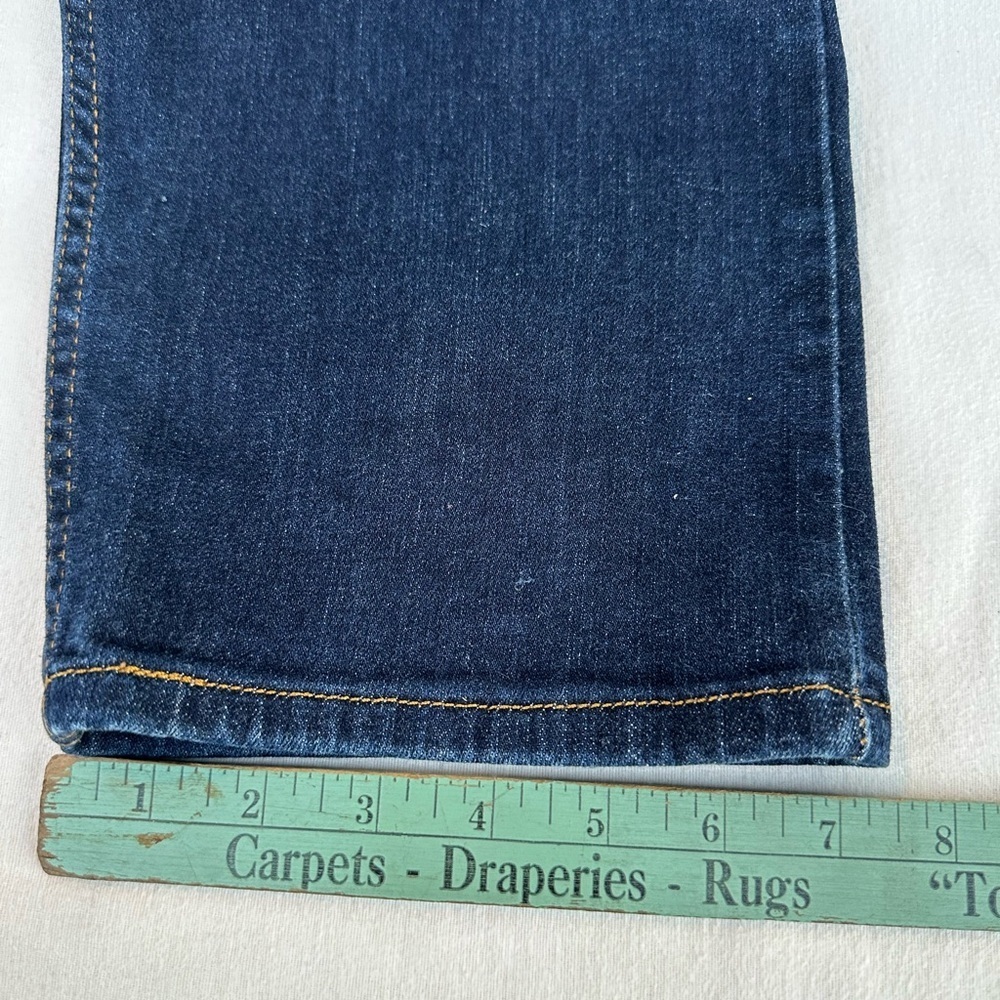 Levi's 502 Blue Straight Jeans Classic Indigo Denim #A1 - Picture 9 of 9